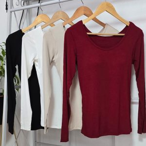 Polera Mujer Canutón con Sostén Integrado Spandex Talla Única