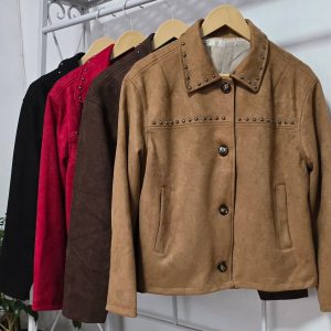 Chaqueta Forrada de Gamuza